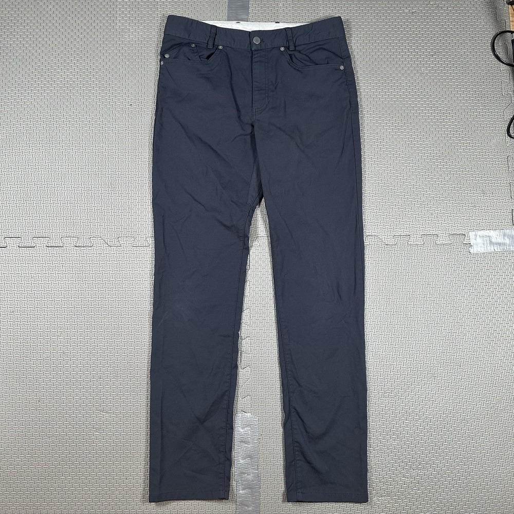 Outlier Pants Mens 32x31 Workcloth Schoeller Doubleweave Canvas Nanosphere Gray